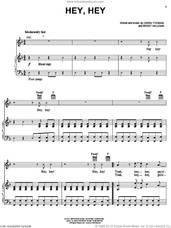 Cover icon of Hey, Hey sheet music for voice, piano or guitar by The Elms, Brent Milligan and Owen Thomas, intermediate skill level
