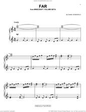 Cover icon of Far (from Minecraft), (easy) sheet music for piano solo by C418 and Daniel Rosenfeld, easy skill level