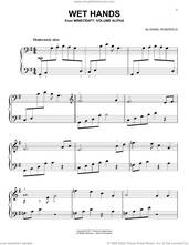 Cover icon of Wet Hands (from Minecraft), (easy) sheet music for piano solo by C418 and Daniel Rosenfeld, easy skill level