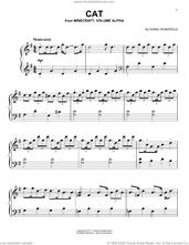 Cover icon of Cat (from Minecraft), (easy) sheet music for piano solo by C418 and Daniel Rosenfeld, easy skill level