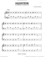 Cover icon of Haggstrom (from Minecraft) sheet music for piano solo by C418 and Daniel Rosenfeld, easy skill level
