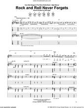 Cover icon of Rock And Roll Never Forgets sheet music for guitar (tablature) by Bob Seger, intermediate skill level
