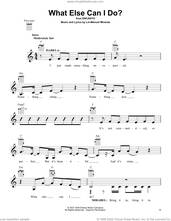 Cover icon of What Else Can I Do? (from Encanto) sheet music for ukulele by Lin-Manuel Miranda and Diane Guerrero & Stephanie Beatriz, intermediate skill level