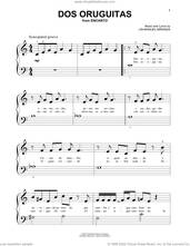 Cover icon of Dos Oruguitas (from Encanto) sheet music for piano solo by Lin-Manuel Miranda and Sebastian Yatra, beginner skill level