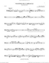 Cover icon of Waiting On A Miracle (from Encanto) sheet music for cello solo by Lin-Manuel Miranda and Stephanie Beatriz, intermediate skill level