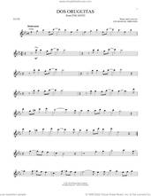 Cover icon of Dos Oruguitas (from Encanto) sheet music for flute solo by Lin-Manuel Miranda and Sebastian Yatra, intermediate skill level