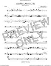 Cover icon of Colombia, Mi Encanto (from Encanto) sheet music for cello solo by Lin-Manuel Miranda, intermediate skill level
