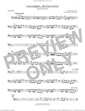 Cover icon of Colombia, Mi Encanto (from Encanto) sheet music for trombone solo by Lin-Manuel Miranda, intermediate skill level