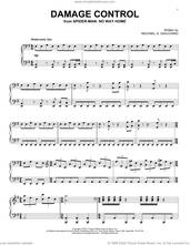 Cover icon of Damage Control (from Spider-Man: No Way Home) sheet music for piano solo by Michael Giacchino and Michael G. Giacchino, intermediate skill level