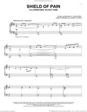 Cover icon of Shield Of Pain (from Spider-Man: No Way Home) sheet music for piano solo by Michael Giacchino, Danny Elfman, James Horner and Michael G. Giacchino, intermediate skill level
