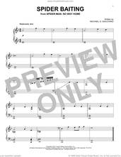 Cover icon of Spider Baiting (from Spider-Man: No Way Home) sheet music for piano solo by Michael Giacchino and Michael G. Giacchino, intermediate skill level