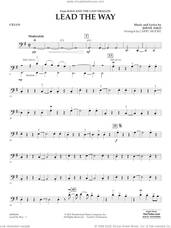 Cover icon of Lead The Way (arr. Larry Moore) sheet music for orchestra (cello) by Jhene Aiko and Larry Moore, intermediate skill level