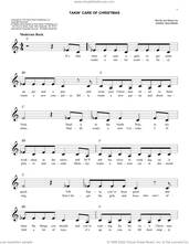 Cover icon of Takin' Care Of Christmas sheet music for voice and other instruments (fake book) by Randy Bachman, easy skill level
