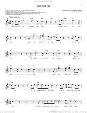 Cover icon of Christmas Time sheet music for voice and other instruments (fake book) by Bryan Adams and Jim Vallance, easy skill level