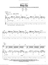 Cover icon of Stay Up sheet music for guitar (tablature) by Pillar, Brad Noone, Michael Wittig and Rob Beckley, intermediate skill level