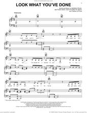 Cover icon of Look What You've Done sheet music for voice, piano or guitar by Tasha Layton, Andrew Pruis, Keith Everette Smith and Matthew West, intermediate skill level