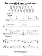 Cover icon of Sometimes He Comes In The Clouds sheet music for guitar solo (chords) by Steven Curtis Chapman, easy guitar (chords)