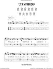 Cover icon of Two Oruguitas (from Encanto) sheet music for guitar solo (easy tablature) by Lin-Manuel Miranda, easy guitar (easy tablature)