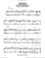 Cover icon of Bud Powell sheet music for piano solo (transcription) by Chick Corea and Neville Potter, intermediate piano (transcription)