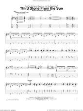 Cover icon of Third Stone From The Sun sheet music for guitar (tablature) by Jimi Hendrix, Pat Metheny and Stevie Ray Vaughan, intermediate skill level