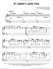 Cover icon of If I Didn't Love You sheet music for piano solo by Jason Aldean & Carrie Underwood, John Morgan, Kurt Allison, Lydia Vaughan and Tully Kennedy, easy skill level