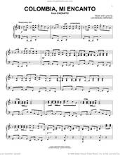 Cover icon of Colombia, Mi Encanto (from Encanto), (intermediate) sheet music for piano solo by Lin-Manuel Miranda, intermediate skill level