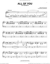 Cover icon of All Of You (from Encanto), (intermediate) sheet music for piano solo by Lin-Manuel Miranda, intermediate skill level