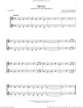 Cover icon of Belle (from Beauty And The Beast) sheet music for two clarinets (duets) by Alan Menken & Howard Ashman, Alan Menken and Howard Ashman, intermediate skill level