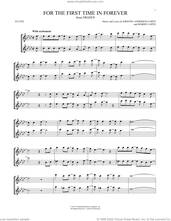 Cover icon of For The First Time In Forever (from Frozen) sheet music for two flutes (duets) by Robert Lopez, Kristen Bell, Idina Menzel and Kristen Anderson-Lopez, intermediate skill level