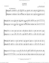 Cover icon of Lava (from Lava) sheet music for two trombones (duet, duets) by James Ford Murphy, intermediate skill level