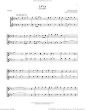Cover icon of Lava (from Lava) sheet music for two flutes (duets) by James Ford Murphy, intermediate skill level