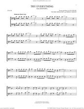 Cover icon of Try Everything (from Zootopia) sheet music for two cellos (duet, duets) by Shakira, Mikkel Eriksen, Sia Furler and Tor Erik Hermansen, intermediate skill level