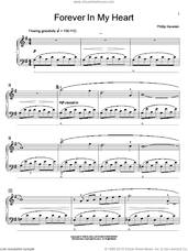 Cover icon of Forever In My Heart sheet music for piano solo (elementary) by Phillip Keveren and Miscellaneous, beginner piano (elementary)