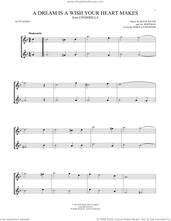 Cover icon of A Dream Is A Wish Your Heart Makes (from Cinderella) sheet music for two alto saxophones (duets) by Al Hoffman, Ilene Woods, Linda Ronstadt, Jerry Livingston and Mack David, intermediate skill level