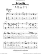 Cover icon of Brightside sheet music for guitar solo (easy tablature) by The Lumineers, Jeremy Fraites and Wesley Schultz, easy guitar (easy tablature)