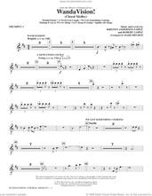 Cover icon of WandaVision! (Choral Medley) (arr. Mark Brymer) (complete set of parts) sheet music for orchestra/band by Mark Brymer, Kristen Anderson-Lopez, Kristen Anderson-Lopez & Robert Lopez and Robert Lopez, intermediate skill level