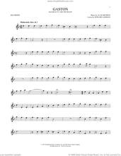 Cover icon of Gaston (from Beauty And The Beast) sheet music for recorder solo by Alan Menken & Howard Ashman, Alan Menken and Howard Ashman, intermediate skill level