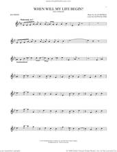 Cover icon of When Will My Life Begin? (from Tangled) sheet music for recorder solo by Mandy Moore, Alan Menken and Glenn Slater, intermediate skill level