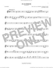 Cover icon of In Summer (from Frozen) sheet music for recorder solo by Josh Gad, Kristen Anderson-Lopez and Robert Lopez, intermediate skill level