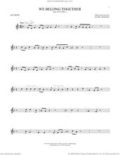 Cover icon of We Belong Together (from Toy Story 3) sheet music for recorder solo by Randy Newman, intermediate skill level