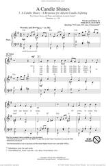 Cover icon of A Candle Shines (A Response For Advent Candle Lighting) sheet music for choir (Unison) by Philip M. Hayden, intermediate skill level