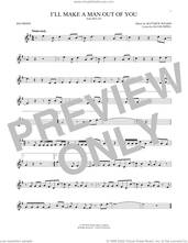 Cover icon of I'll Make A Man Out Of You (from Mulan) sheet music for recorder solo by David Zippel and Matthew Wilder, intermediate skill level
