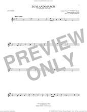 Cover icon of Toyland March (from Babes In Toyland) sheet music for recorder solo by Mel Leven, George Bruns and George Bruns & Mel Leven, intermediate skill level