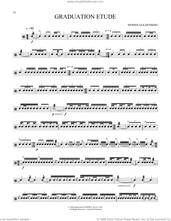 Cover icon of Graduation Etude sheet music for Snare Drum Solo (percussions, drums) by Morris Goldenberg, classical score, intermediate skill level