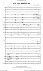Cover icon of Well Done, Faithful One (COMPLETE) sheet music for orchestra/band by Joseph M. Martin, intermediate skill level