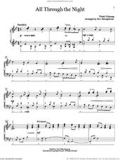 Cover icon of All Through The Night sheet music for piano solo (elementary) by Eric Baumgartner and Miscellaneous, beginner piano (elementary)