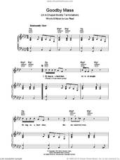 Cover icon of Goodby Mass sheet music for voice, piano or guitar by Lou Reed, intermediate skill level