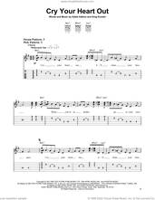 Cover icon of Cry Your Heart Out sheet music for guitar solo (easy tablature) by Adele, Adele Adkins and Greg Kurstin, easy guitar (easy tablature)