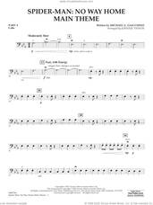 Cover icon of Spider-Man: No Way Home Main Theme (arr. Vinson) sheet music for concert band (pt.4 - cello) by Michael Giacchino and Johnnie Vinson, intermediate skill level