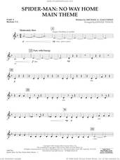 Cover icon of Spider-Man: No Way Home Main Theme (arr. Vinson) sheet music for concert band (pt.5 - baritone t.c.) by Michael Giacchino and Johnnie Vinson, intermediate skill level